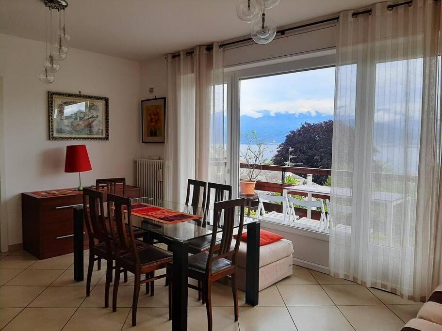 La Finestra Sul Lago - In Villa Con Vista E Posto Auto Coperto Stresa Exterior foto
